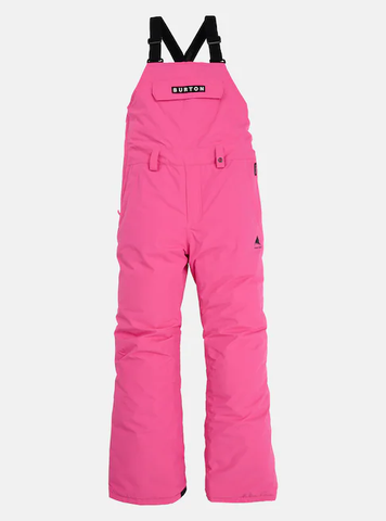 Burton: Kids Skylar Bib - Fuchsia Fusion 2024