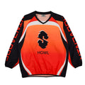 Howl: SOUVENIR X HOWL MOTO SHIRT - FIRE RED