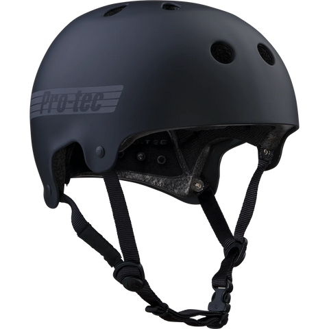 Pro-Tec: Old School Certified Helmet - Matte Black
