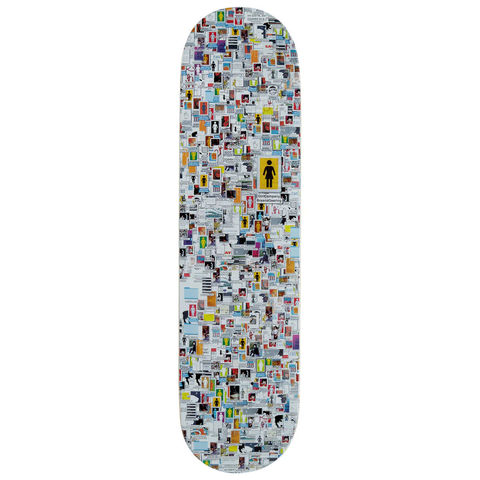 Girl Skateboards: 8.25 Geering Chaos Deck