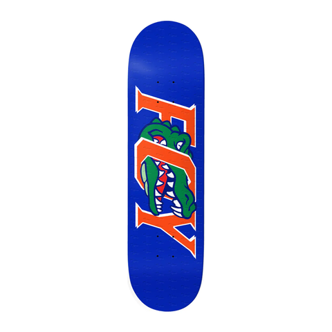 Deathwish Skateboards: 8.5 Jamie Foy Gator Blue Deck