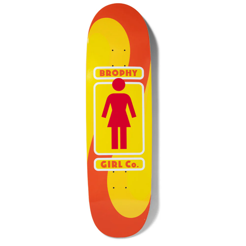 Girl Skateboards: 9.0 Brophy 93 Til Lovers Deck - Loveseat