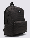 Vans: Old Skool Checkerboard Backpack - Black Charcoal