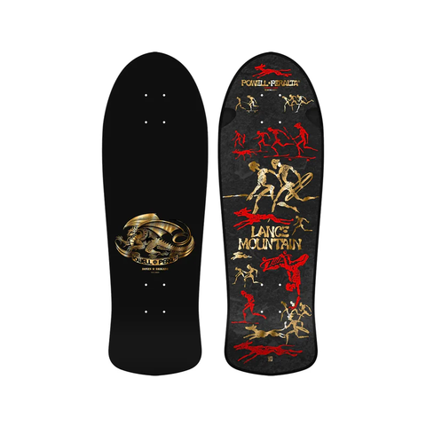 Bones Brigade Series 16: Lance Mountain - Black/Gold Foil