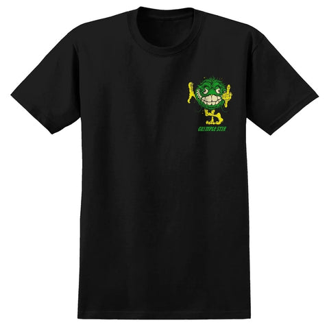 Antihero: Grimple Stix Asphalt Animals Tee - Black