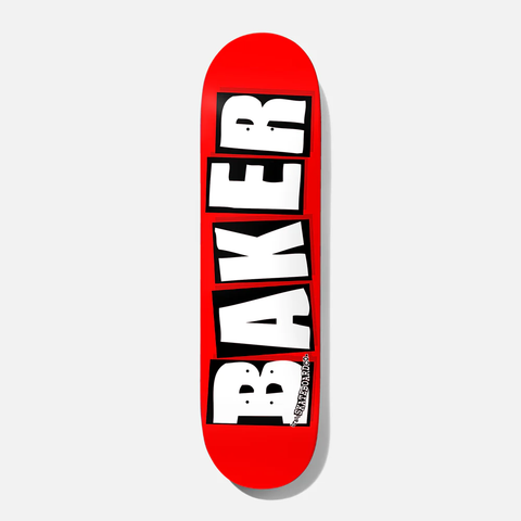 Baker Skateboards: Brand Logo White Deck