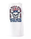 Vans Peace Skull Tank - White