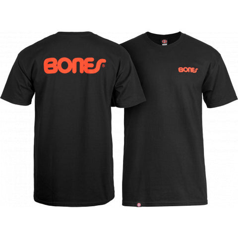 Bones: Swiss Text T-Shirt - Black