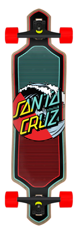 Santa Cruz 9.0 Wave Dot Splice Drop Thru Cruzer