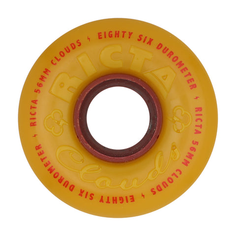 Ricta Clouds: 56mm - Mustard - 86a