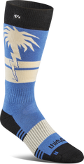 ThirtyTwo: Spring Break Sock - Blue/Black