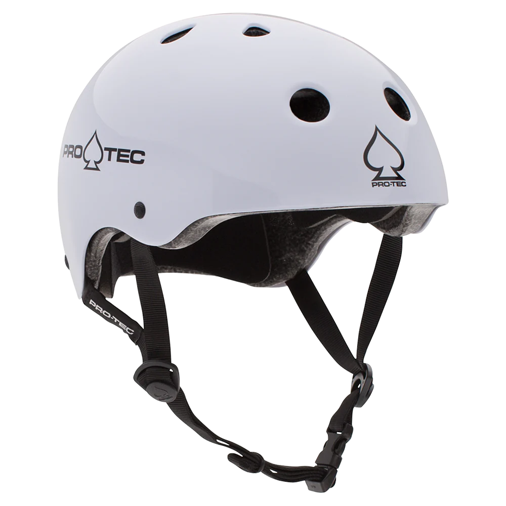 Pro-Tec: Old School Certified Helmet - Gloss White Bucky