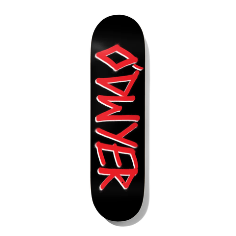 Deathwish Skateboards: 8.5 ODwyer Gang Name - Black/Red