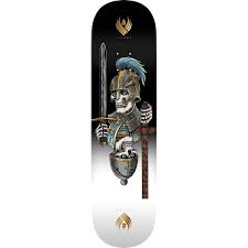 Powell Peralta: 8.42 Dan Corrigan Chess Skulls Flight Deck Gold Foil