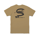 Stance: Pounding Pavement Tee - Khaki