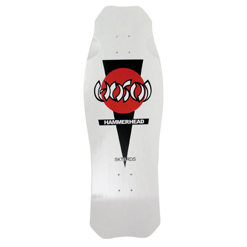Hosoi Skateboards O.G. 10.5 Hammerhead Deck - White