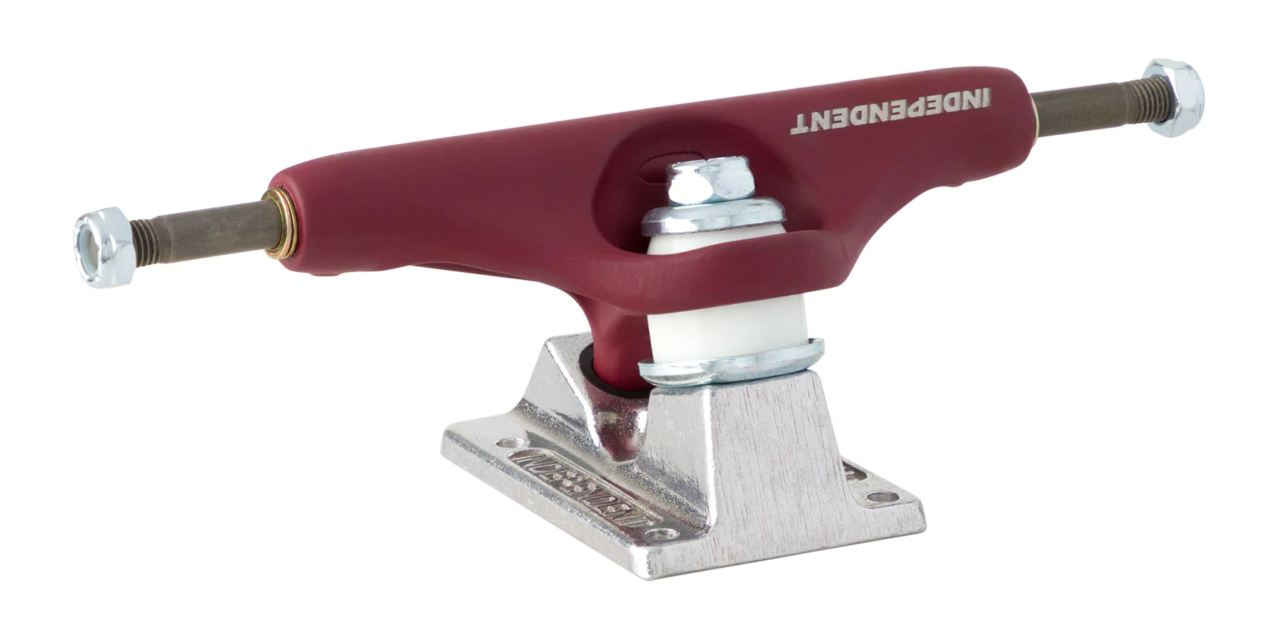 Independent Stage 11 BTG Speed Burgundy Silver Trucks