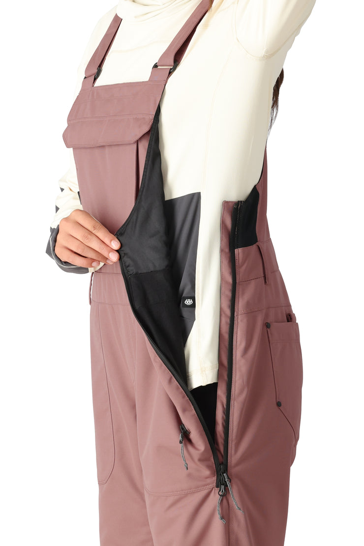 686 WMNS: Black Magic Insulated Bib 2025 – Lip Trix Boardshop