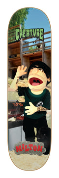 Creature Skateboards:8.6 Milton Martinez Fuzzy Fiends Deck
