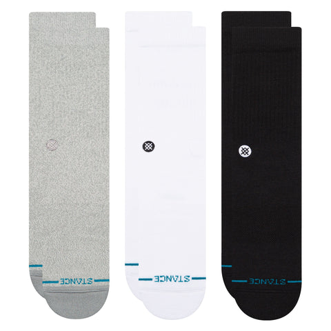 Stance Icon Crew Socks 3-Pack -Multi