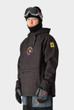 686: Waterproof Hoody 2025 - Keith Haring Black