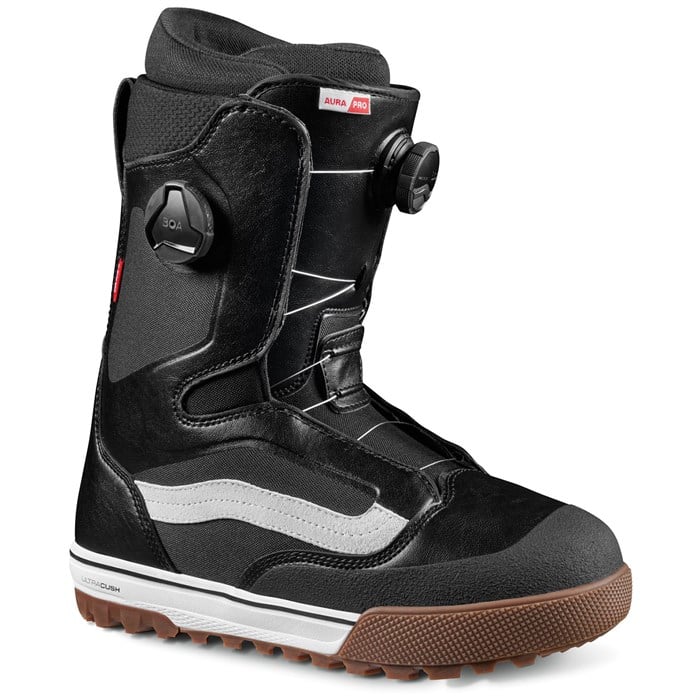 Vans Snowboard Boots: Aura Pro - Black/White 2026