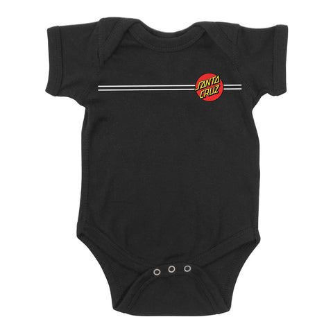 Santa Cruz Classic Dot One Piece - Black