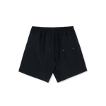 Polar Skate Co. Swim Shorts - Square Stripe (Black/Jade Green)