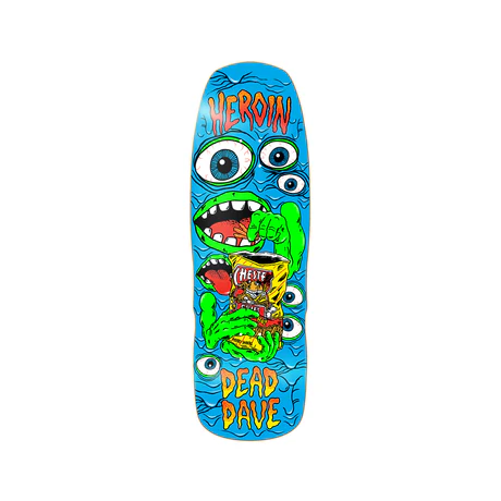 Heroin Skateboards: 10.4 Dead Dave Mutate Or Die Deck