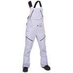 Volcom Snow: Elm Stretch Gore Bib Overall - Lilac Ash Womens