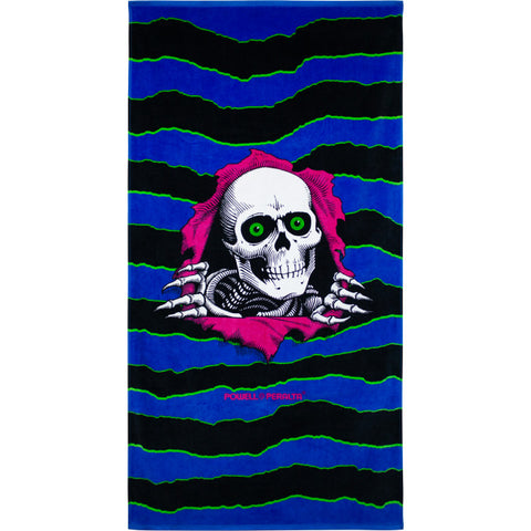 Powell Peralta: Ripper Beach Towel - Blacklight