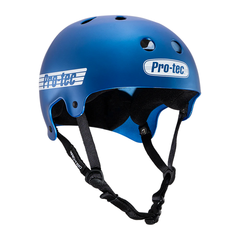 Pro-Tec: Old School Skate Helmet - Matte Metallic Blue