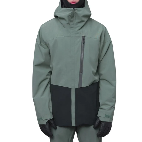 686: GORE-TEX GT Jacket - Cypress Green Colorblock 2024 – Lip Trix 686: GORE-TEX GT Jacket - Cypress Green Colorblock 2024 – Lip Trix