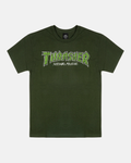 Thrasher Magazine: Brick T-Shirt - Forest Green