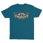 Independent Trucks: SFG Society Heavyweight Shirt - Galapagos Blue