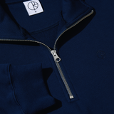 Polar Skate Co. Frank Half Zip Sweatshirt - Dark Blue