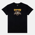 Thrasher x AntiHero: Eaglegram (Black) T-Shirt
