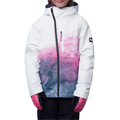 686 GIRLS: Hydra Insulated Jacket - Steel Blue Cloudbreak 2024
