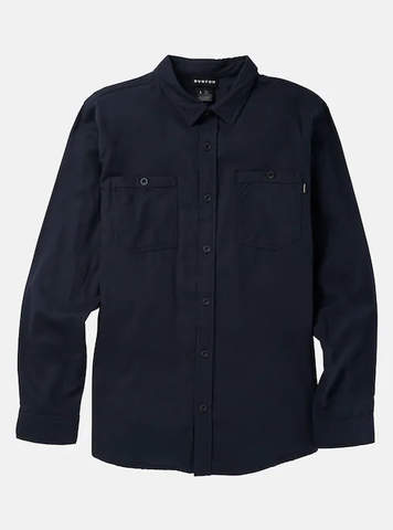 Burton: Favorite Long Sleeve Flannel - True Black 2024