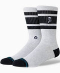 Stance Socks: Boyd Skull Crew Socks