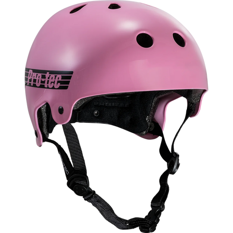 Pro-Tec: Old School Skate Helmet - Gloss Pink