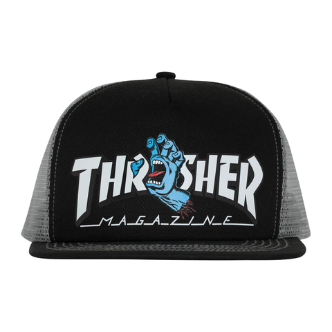 Santa Cruz: Thrasher Screaming Logo Trucker Hat
