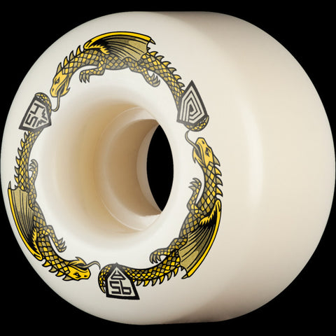 Powell Peralta: Dragons 95A - Symmetrical Shapes - Yellow