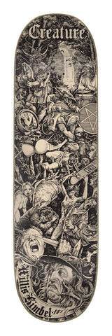 Creature Skateboards: 8.8 Kimbel The Lore Vx Deck
