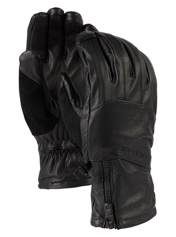 Burton: [ak] Leather Tech Glove - True Black 2024