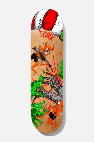 Baker Skateboards: 8.5 T-Funk Toxic Rats Deck