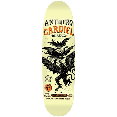 Anti Hero Skateboards: 9.18 Cardiel Carnales Deck
