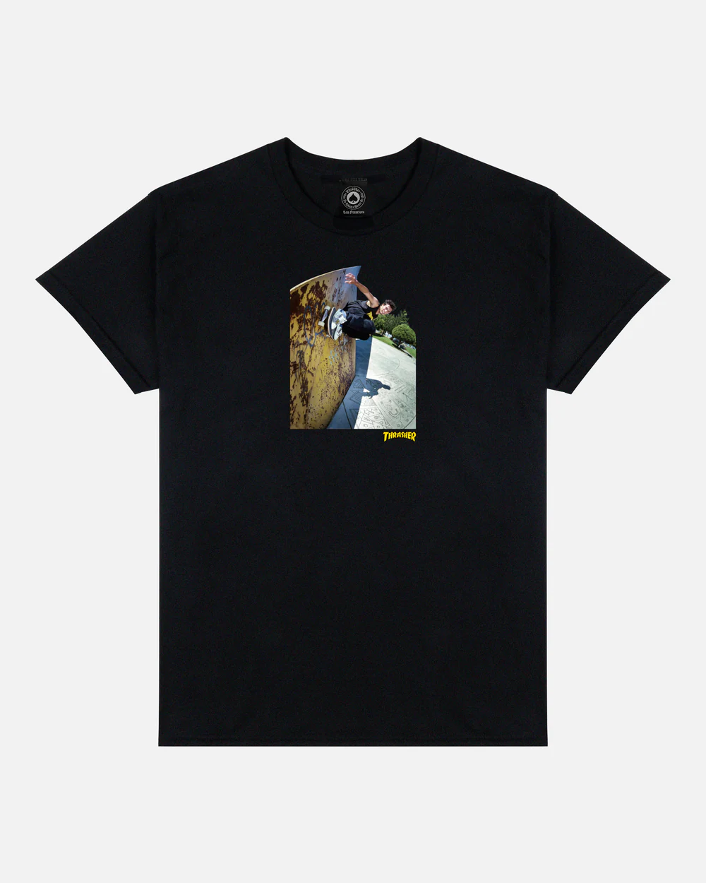 Thrasher Magazine: Mic-e Wallride Tee - Black
