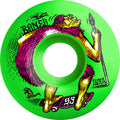Bones Wheels: NEONderthal 53mm V4 Wide OG Formula - Green