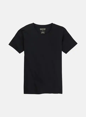 Burton:  Womens Classic Short Sleeve Shirt - True Black